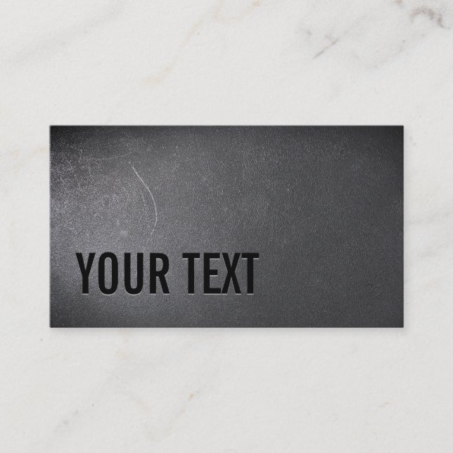 Carte De Visite Instagram texte gras minimaliste (Devant)