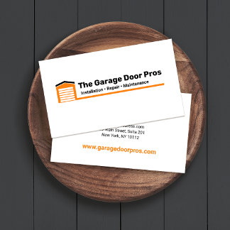 Carte De Visite Installation et réparation de portes de garage com