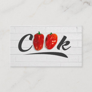 Carte De Visite Instructeur de cuisine / Chef