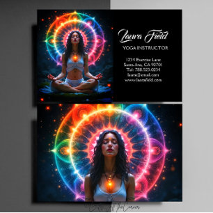 Carte De Visite Instructeur de Yoga Pilates