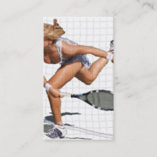 Carte De Visite Instruction de tennis