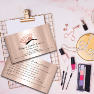 Carte De Visite Instructions de post-soins Brochures Logo de la co