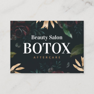 Carte De Visite Instructions de post-soins Spring Botox