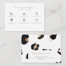 Instructions pour la bijouterie | Leopard