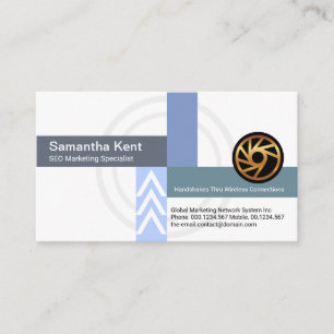 Carte De Visite Intercepter les connexions de lien SEO Marketing