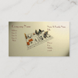 Carte De Visite Intérieur d'architecte