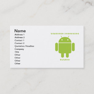 Carte De Visite Intérieur de programmateur de logiciel (lettres d