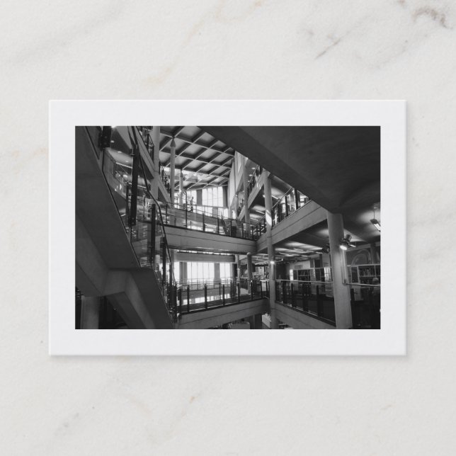 Carte De Visite Intérieur Moderne (Encadré) (Devant)