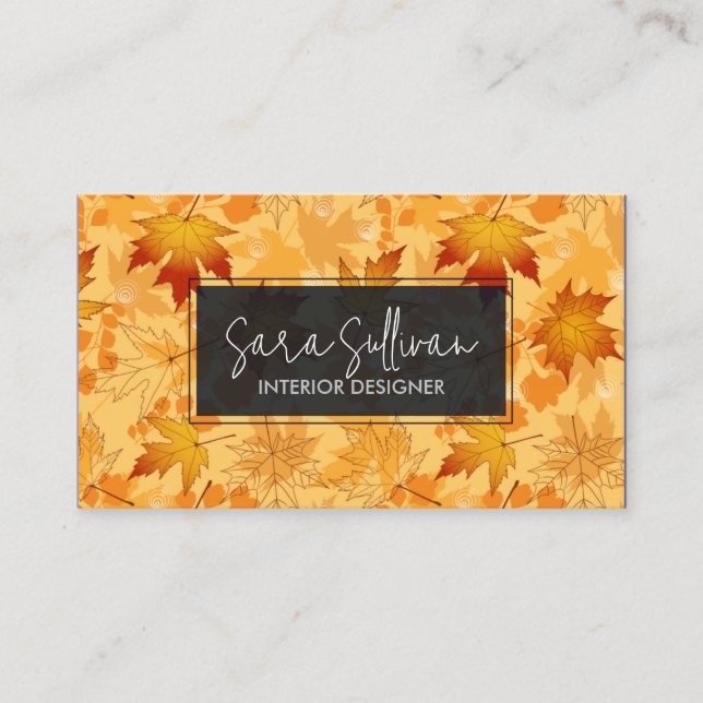 Carte De Visite Interior Designer Home Improvement  (Devant)