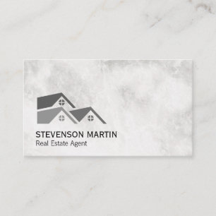 Carte De Visite Investisseur immobilier   Executive Marble   Agent