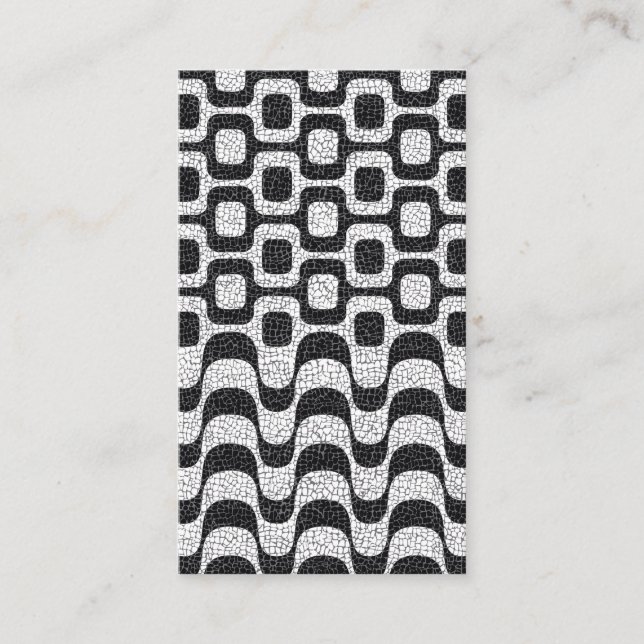 Carte De Visite Ipanema / Copacabana Boardwalk (Devant)