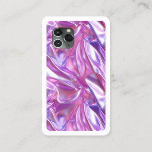 Carte De Visite iPhone Cell Phone Instagram Blogger Holograph