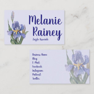 Carte De Visite Iris