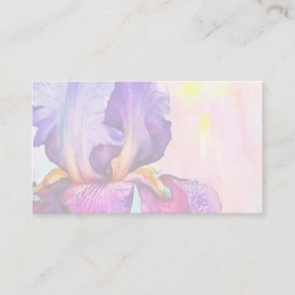 Carte De Visite Iris pourpre