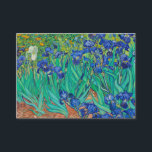 Carte De Visite Irises, 1889 par Vincent van Gogh<br><div class="desc">Irises,  1889 par Vincent van Gogh. Vincent Willem van Gogh était un peintre post-impressionniste hollandais qui est devenu à titre posthume l'une des figures les plus célèbres et influentes de l'histoire de l'art occidental.</div>