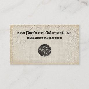Carte de visite irlandais : : Symbole celtique et