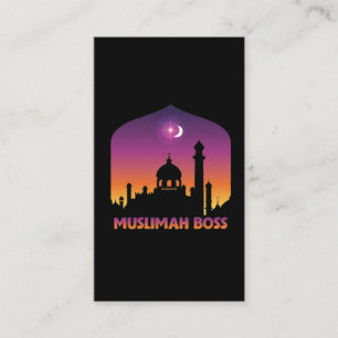 Carte De Visite Islam Muslimah Boss Religieux Arabe Musulman