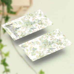 Carte De Visite Ivy intemporel