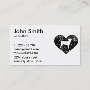 Carte De Visite Jack Russell Terrier