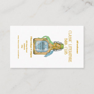 Carte De Visite Jambe du lézard Shakespeare Macbeth