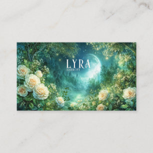 Carte De Visite Jardin de la pleine lune et nuit du château de con