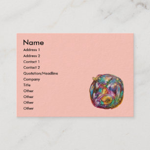 CARTE DE VISITE JARDIN DES OMBRES PERDUES / FÊTES ET BUTTERFLIES