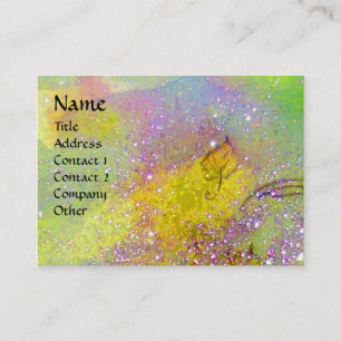 CARTE DE VISITE JARDIN DES OMBRES PERDUES MONOGRAMME À BÂTON