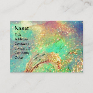 CARTE DE VISITE JARDIN DES OMBRES PERDUES MONOGRAMME À BÂTON