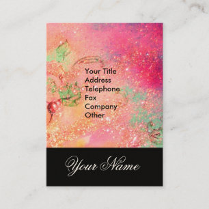 CARTE DE VISITE JARDIN DES OMBRES PERDUES -MONOGRAMME DE POUSSIÈRE