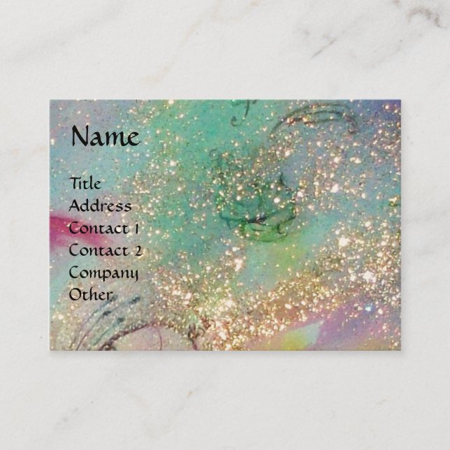 CARTE DE VISITE JARDIN DES OMBRES PERDUES - PLANTE BUTTERFLY (Devant)