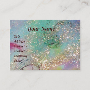 CARTE DE VISITE JARDIN DES OMBRES PERDUES - PLANTE DE PAPILLON