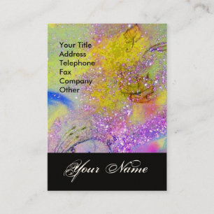 CARTE DE VISITE JARDIN DES OMBRES PERDUES STAR DUST MONOGRAM 1