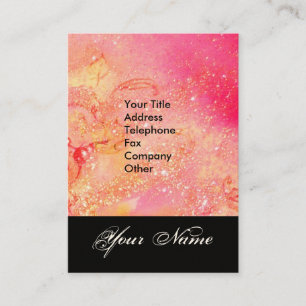 CARTE DE VISITE JARDIN DES OMBRES PERDUES STAR DUST MONOGRAM 1