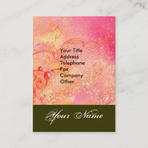 CARTE DE VISITE JARDIN DES OMBRES PERDUES STAR DUST MONOGRAM 1