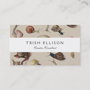 Carte De Visite Jardin d'escargots Animaux de compagnie Gastropod