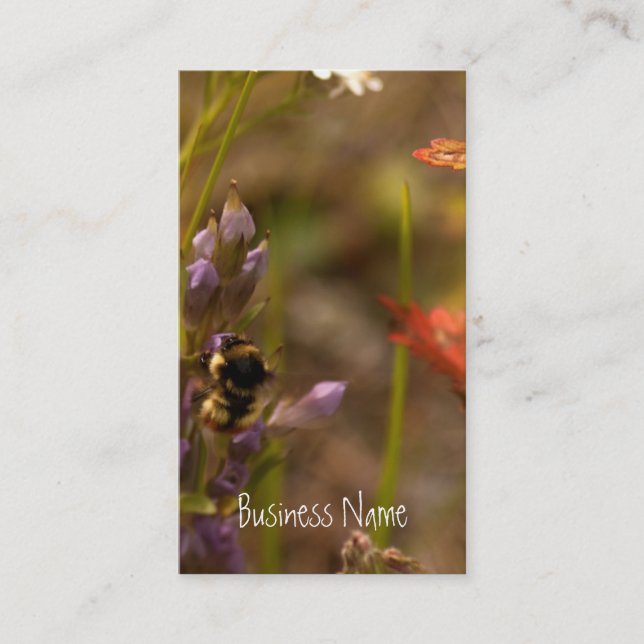 Carte De Visite Jardin HoneyBee (Devant)