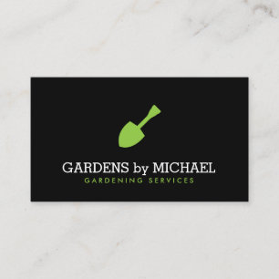 Carte De Visite Jardin vert Jardin Jardin Jardin Paysage Services