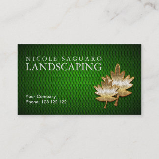 Carte De Visite Jardiniers de paysagistes