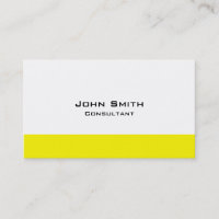 Jaune Moderne Design Classique Simple