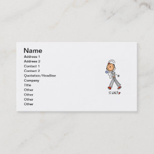 Carte De Visite Je marche