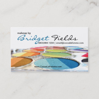 Carte De Visite Je suis maquillage