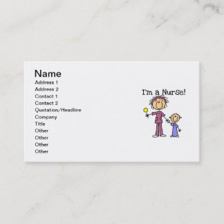 Carte De Visite Je suis une infirmière T-shirts et cadeaux