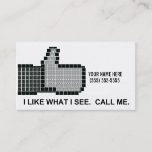Carte De Visite Je T'Aime
