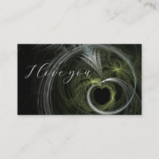 Carte De Visite Je t'aime