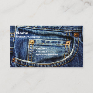 Carte De Visite Jeans