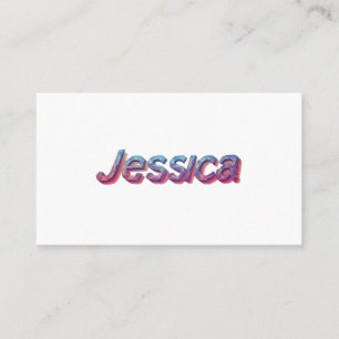 Carte De Visite Jessica : Un chef-d'oeuvre moderne