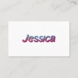 Carte De Visite Jessica : Un chef-d'oeuvre moderne
