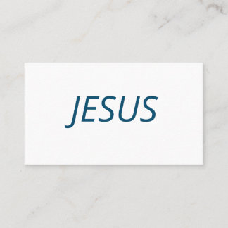 Carte De Visite Jesus Prayer Standard, 3.5" x 2.0" Business Card