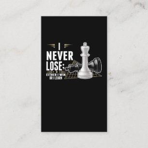 Carte De Visite Jeu Smart Chess Player Intelligent Board