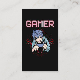 Carte De Visite Jeux Vidéo Enfant Anime Cool Console Jeu